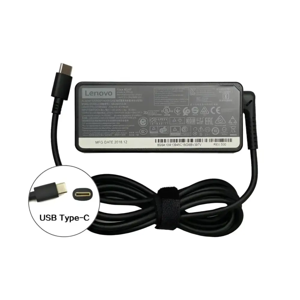 Lenovo ThinkPad X1 Carbon 6th 7th 8th Gen Genuine 65W USB Type-C Charger