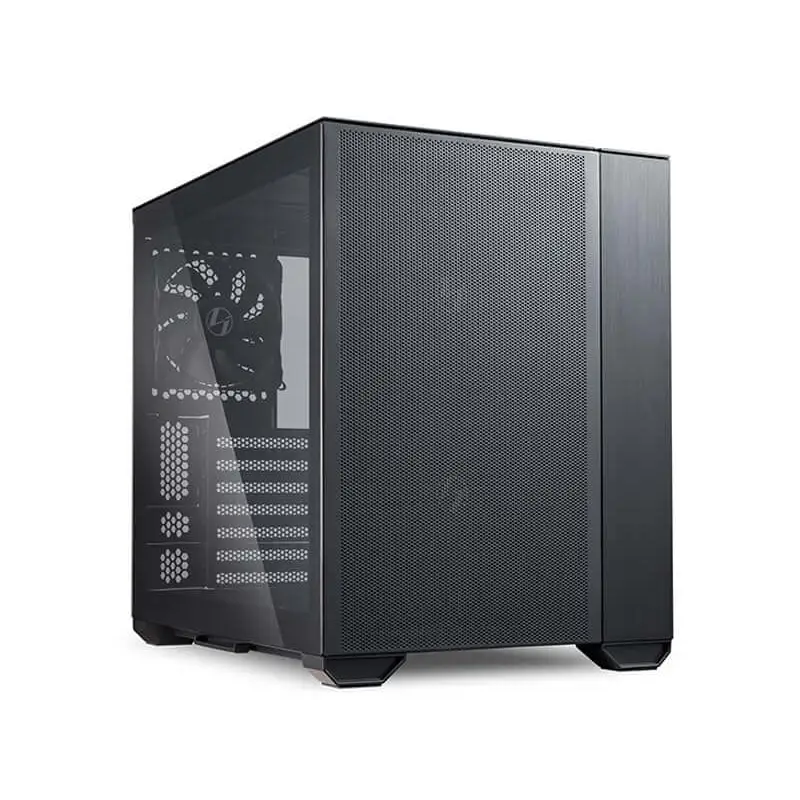 Lian Li O11 Air Mini Mesh & Tempered Glass ATX Case - Black