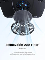 llano V11 Pro Laptop Cooling Pad Gaming Cooler RGB Fan
