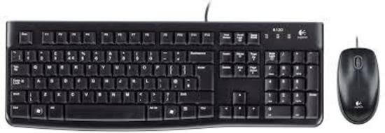 Logitech- Mk120 Corded USB Keyboard and Optical Mouse.consumables