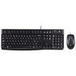 Logitech- Mk120 Corded USB Keyboard and Optical Mouse.