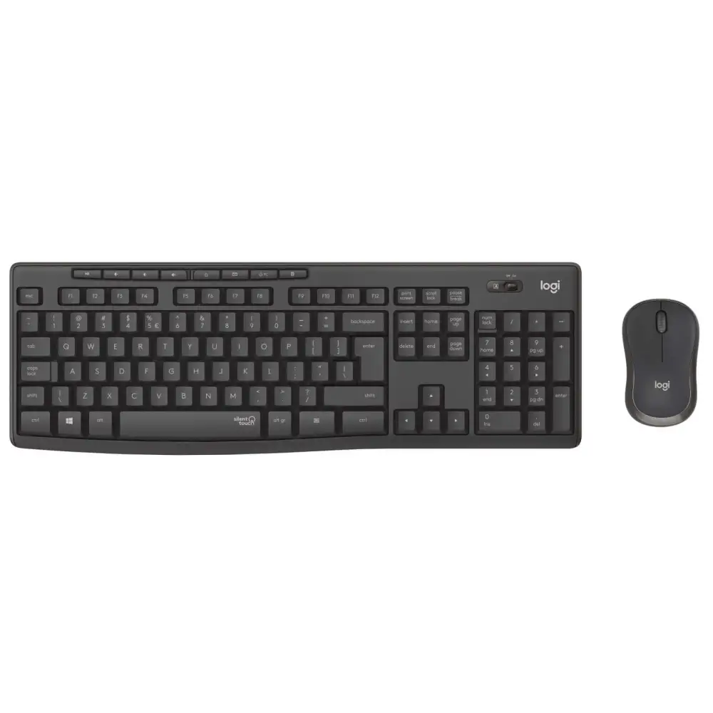 Logitech MK295 WIRELESS SILENT KEYBOARD AND MOUSE COMBO 2.4GHZ USB RECEIVER - 1YR WTY