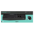 Logitech MK345N Wireless Keyboard & Mouse Combo Full Size 12 Media Key Long Battery Life Comfortable