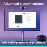 Logitech MX Creative Console Programmable Keypad with 9 Customizable LCD Keys and Control Dial for Graphic Design Video