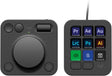 Logitech MX Creative Console Programmable Keypad with 9 Customizable LCD Keys and Control Dial for Graphic Design Video