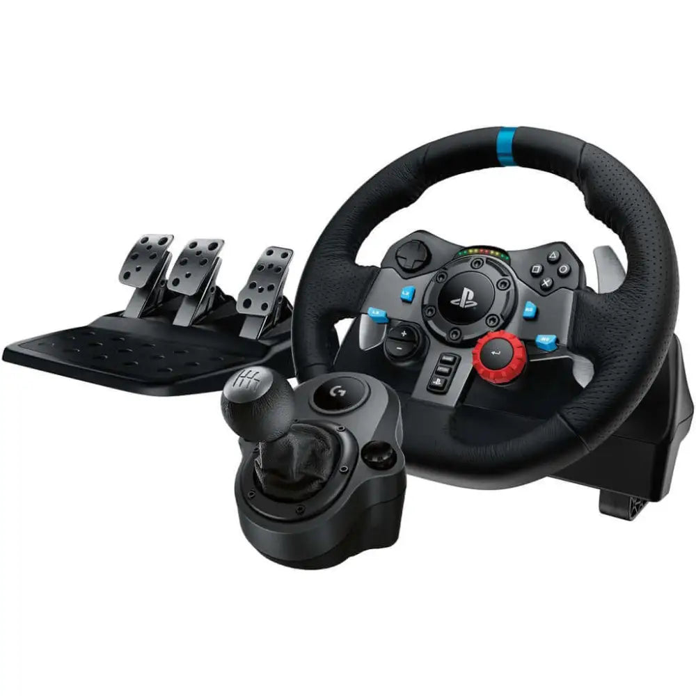 Logitech Racing Bundle G29 Driving Force Wheel & Pedal Set + Shifter for Ps5 Ps4 Ps3 and Pc