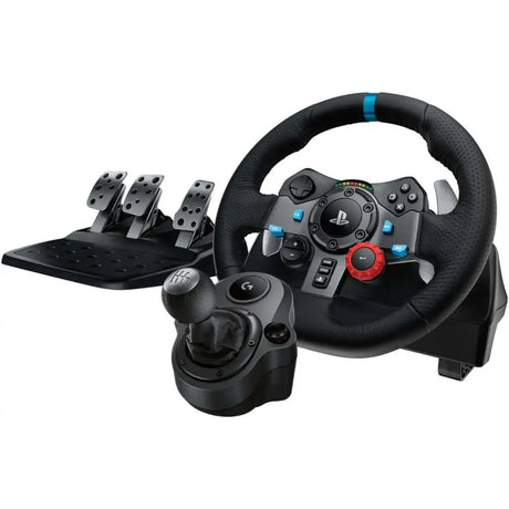 Opened- Logitech Racing Bundle G29 Driving Force Wheel & Pedal Set + Shifter for Ps5 Ps4 Ps3 and Pc- No Box