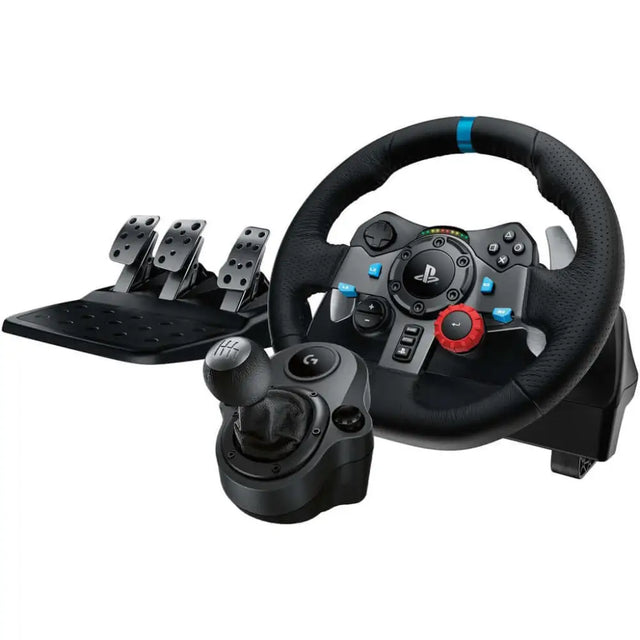 Opened- Logitech Racing Bundle G29 Driving Force Wheel & Pedal Set + Shifter for Ps5 Ps4 Ps3 and Pc- No Box