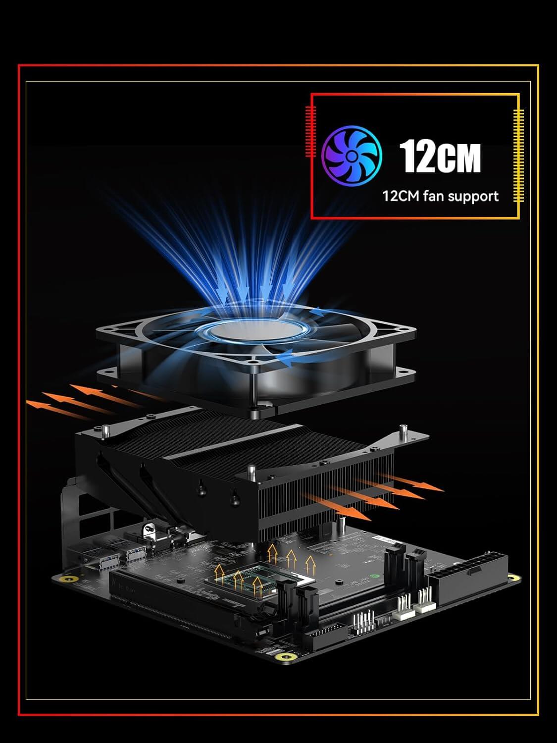 MINISFORUM BD790I X3D Mini ITX Motherboard Integrated AMD Ryzen 9 7945HX3D up to 5.4 GHz 16C/32T 144MB Cache,PCIe 5.0