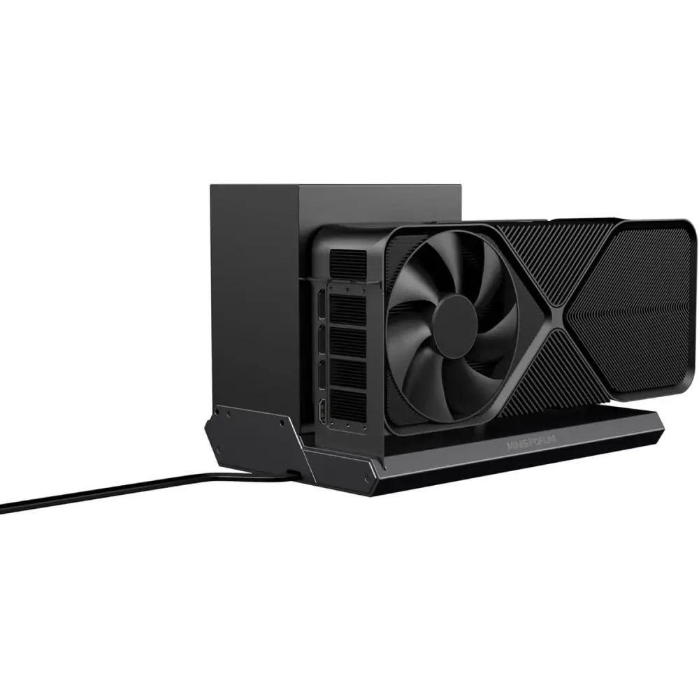 MINISFORUM DEG1 Docking Station,PCIEx16(PCIE4.0x4),with Force On Support ATX/SFX Supply