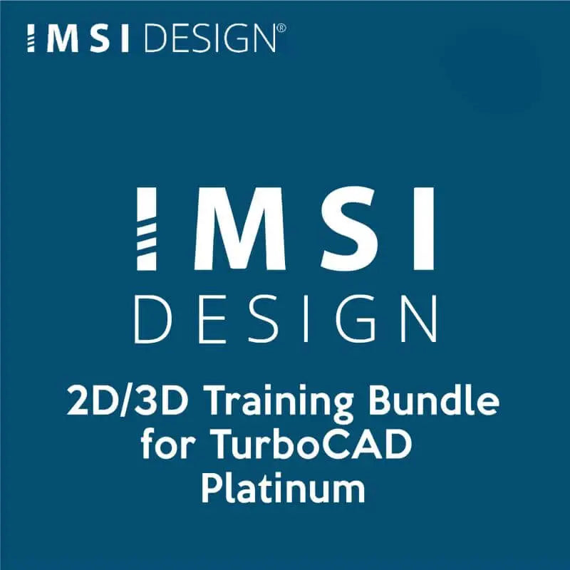 MSI Design 2D/3D Training Bundle for TurboCAD Platinum (ESD)