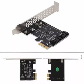 PCIE to SATA Expansion Card 1 6 Port 3.0 6Gb Adapter Controller PCI-E Extension
