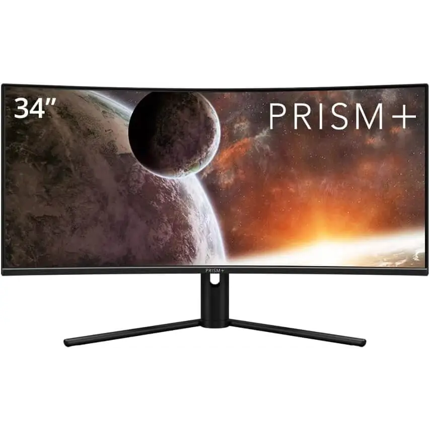 PRISM+ X340 PRO 100Hz Ultrawide [3440 x 1440] Curved Productivity Monitor