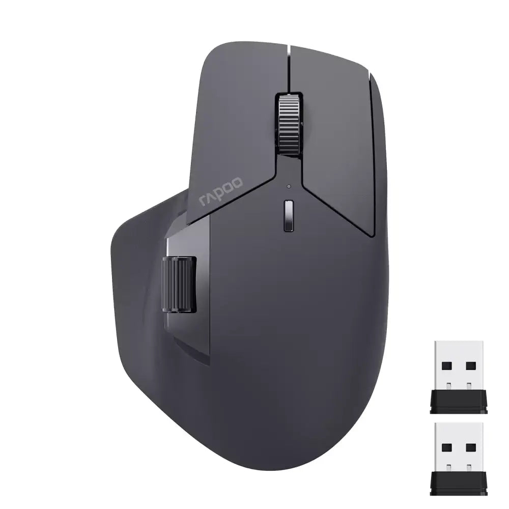 RAPOO MT760 Multi Mode Bluetooth & 2.4G Wireless Mouse Upto DPI 4000 Rechargeable
