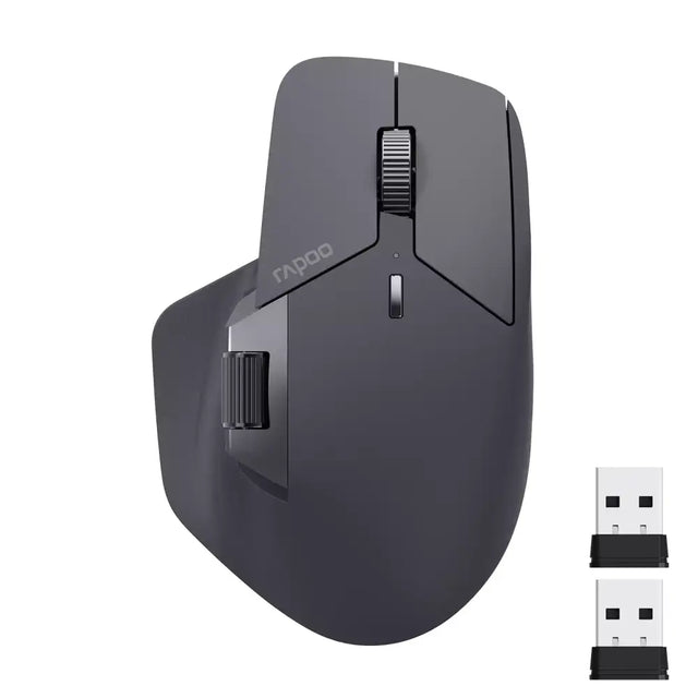 RAPOO MT760 Multi Mode Bluetooth & 2.4G Wireless Mouse Upto DPI 4000 Rechargeable