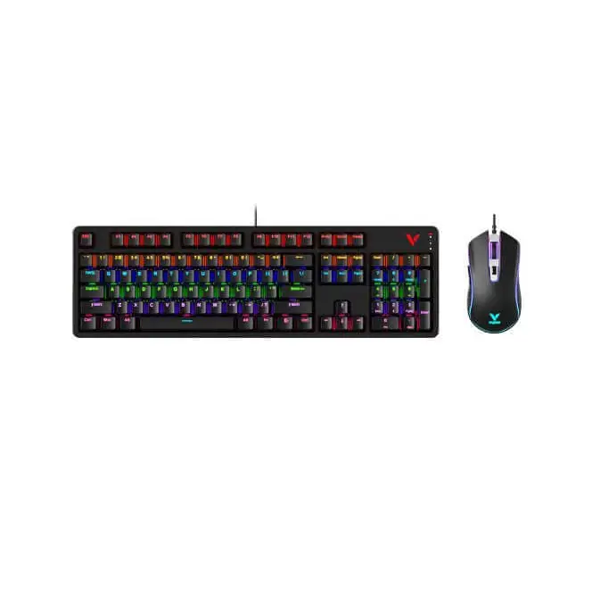 RAPOO V150S Backlit Mechanical Gaming Keyboard & Optical Mouse
