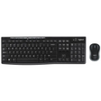 RAPOO X1800Pro Wireless Mouse & Keyboard Combo - 2.4G 10M Range Optical Long Battery Spill-Resistant Design,1000 DPI