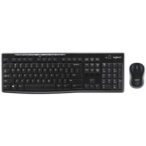 RAPOO X1800Pro Wireless Mouse & Keyboard Combo - 2.4G 10M Range Optical Long Battery Spill-Resistant Design,1000 DPI