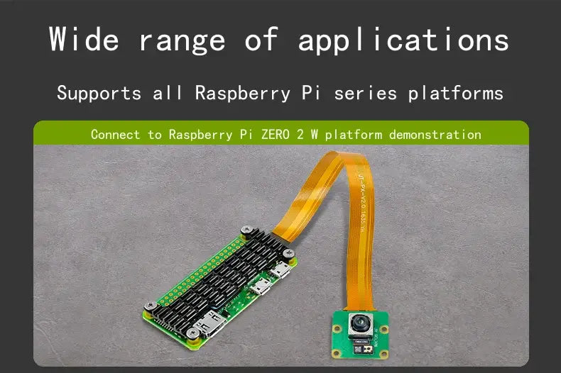 Raspberry Pi Camera Module 3 wide 12MP IMX708 autofocus camera Wide angle 75 degreesSupports Raspberry Pi 5 and zero