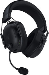 Razer BlackShark V2 HyperSpeed Wireless Gaming Headset: 2.4GHz Bluetooth or USB - THX Spatial Audio - Titanium 50mm