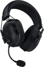 Razer BlackShark V2 HyperSpeed Wireless Gaming Headset: 2.4GHz Bluetooth or USB - THX Spatial Audio - Titanium 50mm