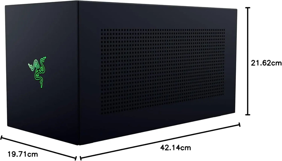 Razer Core X V2 External Graphics Enclosure (eGPU): Compatible with Windows 11 Thunderbolt 4/5 and USB 4 Laptops &