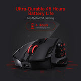 Redragon M913 Impact Elite Wireless Gaming Mouse 16000 DPI Wired/Wireless RGB with 20 Programmable Buttons 45 Hours