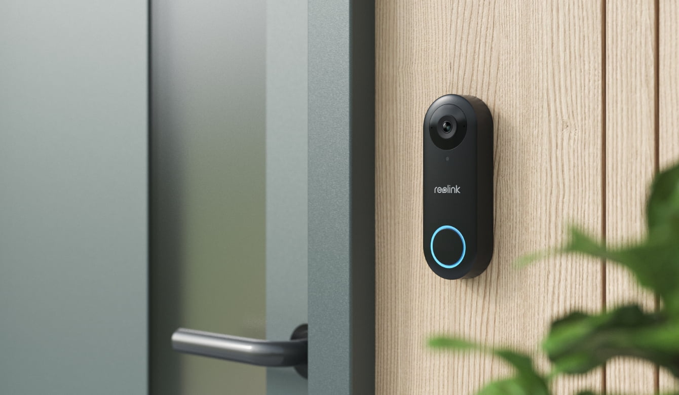 Reolink Smart 2K+ Wired PoE Camera and Video Doorbell with Chime