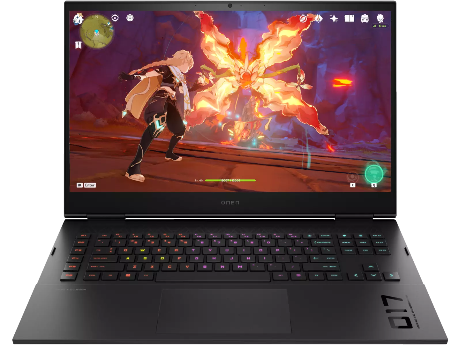 HP OMEN i9-13900HX 32GB 2TB SSD RTX 4090 16GB 17.3" QHD Black