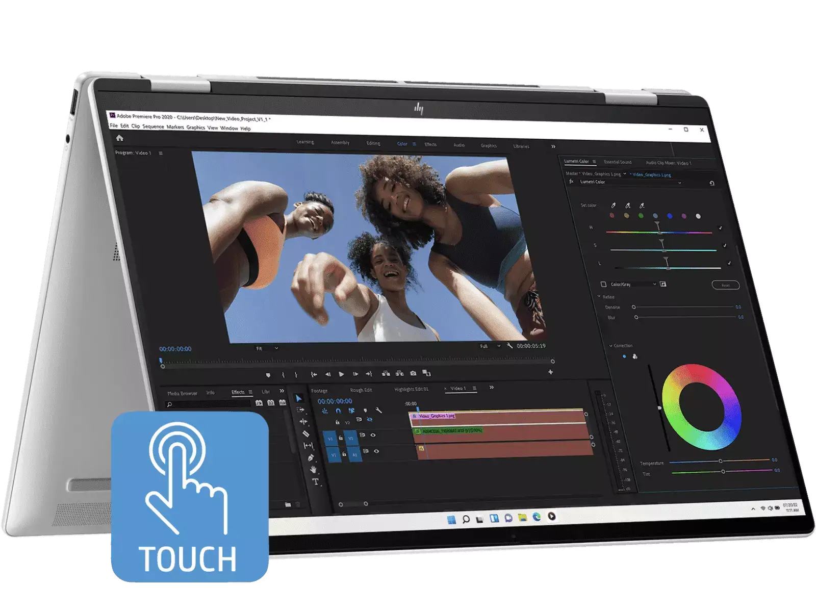 HP Envy x360 16 inch 2-in-1 AI Laptop 16" diagonal 2.8K OLED touch display Ultra 7 155U 32GB 1TB SSD Win 11 Home