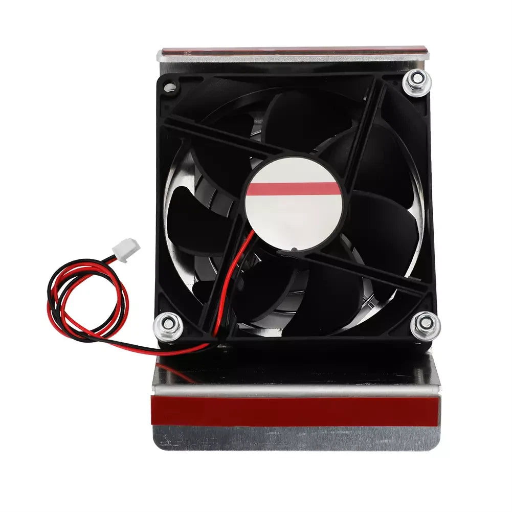 Kings 85L & 130L Upright Fridge Alloy Fan Bracket & 92mm Fan Kit 12V