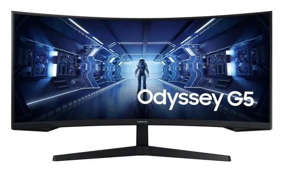 Samsung 34’’ Odyssey G55T WQHD Curved 3440x1440 21:9 1000R 165Hz 1ms 250 cd/㎡ FreeSync VA DP HDMI Headphone Tilt VESA