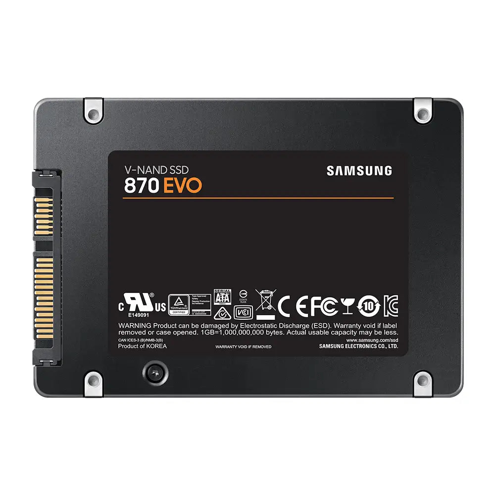 Samsung 870 EVO 2.5’’ SATA 1TB Internal SSD 560MB/s