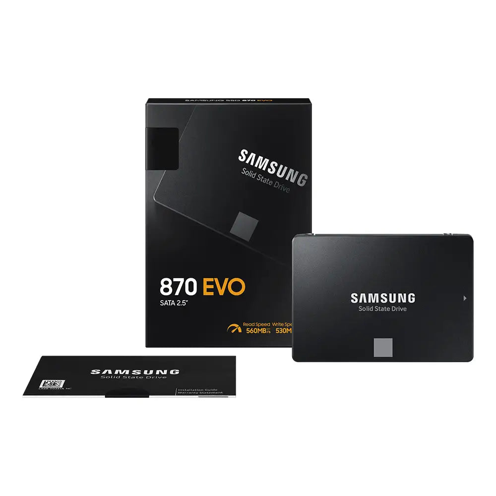 Samsung 870 EVO 2.5’’ SATA 250GB Internal SSD 560MB/s