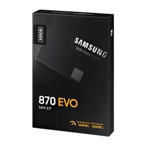 Samsung 870 EVO 500GB SSD 3D V-NAND SATA III 6Gb/s R/W(Max) 560MB/s/530MB/s 98k/88k IOPS 2.5’’.MZ-77E500BW Solid State
