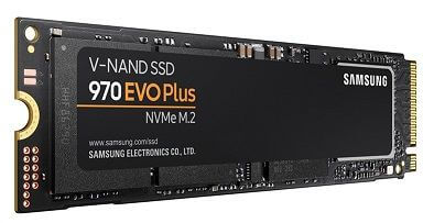 Samsung 970 EVO Plus 250GB PCIe Gen3 M.2 2280 NVMe SSD