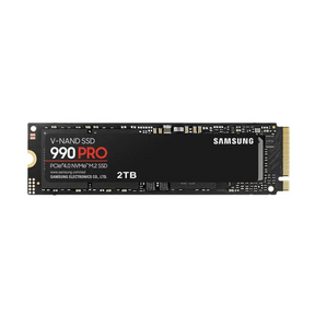 Samsung 990 Pro 2TB Gen4 NVMe SSD 7450MB/s 6900MB/s R/W 1550K/1200K IOPS 600TBW 1.5M Hrs MTBF for PS5 5yrs Wty