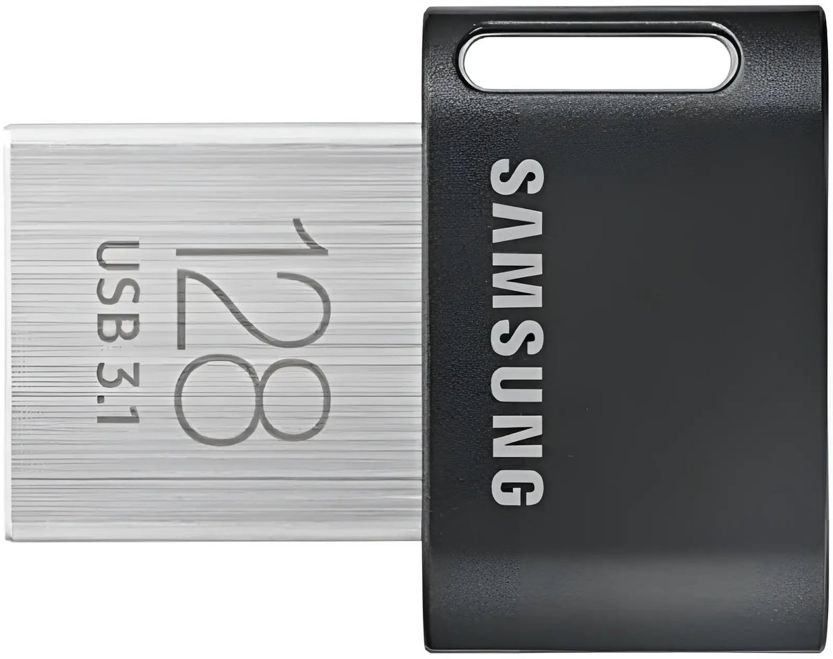 Samsung FIT Plus 3.1 USB Flash Drive 128GB 400MB/s Plug in and Stay Storage Expansion for Laptop Tablet Smart TV Car