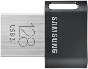 Samsung FIT Plus 3.1 USB Flash Drive 128GB 400MB/s Plug in and Stay Storage Expansion for Laptop Tablet Smart TV Car