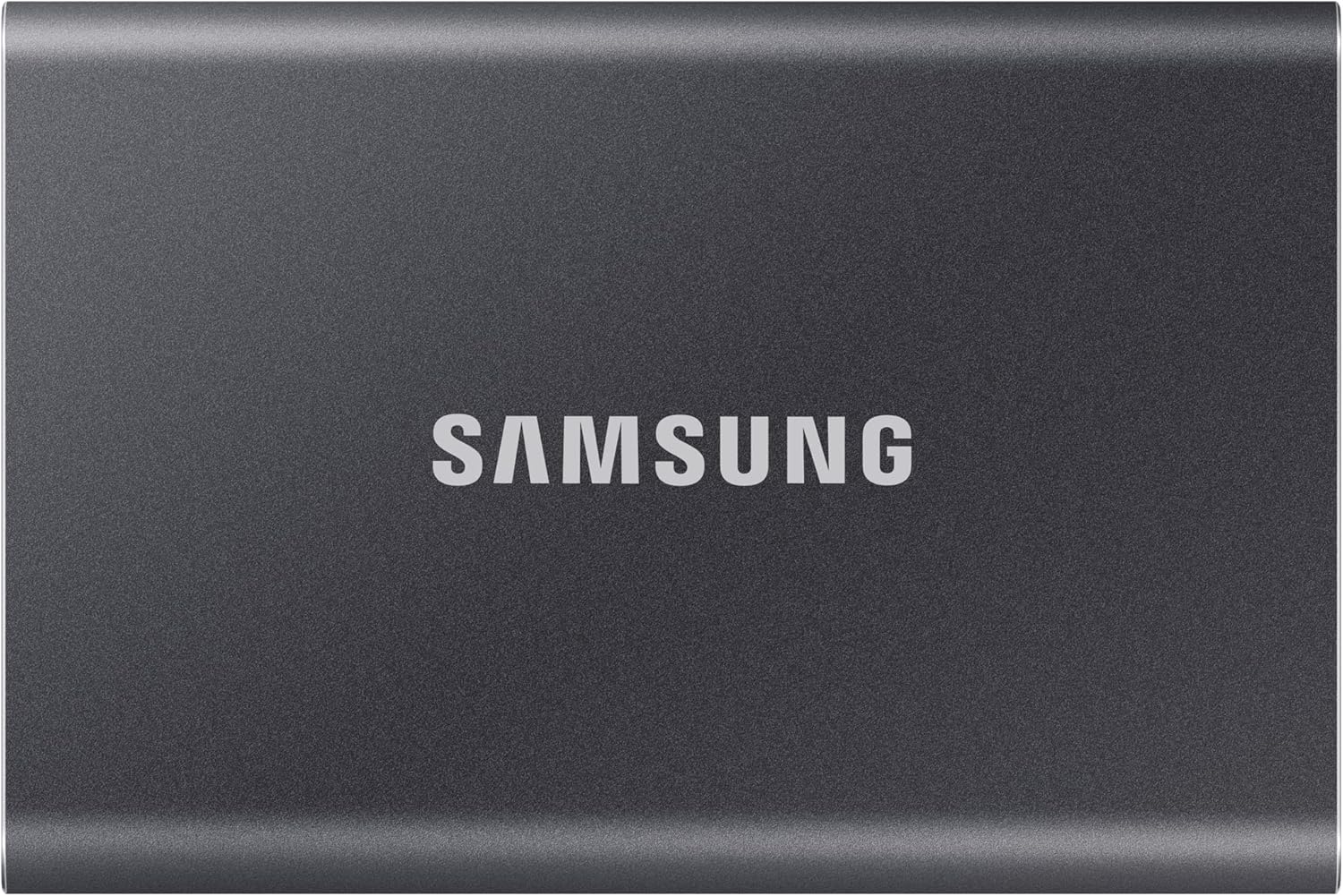 SAMSUNG SSD T7 2TB Portable External Up to USB 3.2 Gen 2 Reliable Storage for Gaming Students Professionals Grey