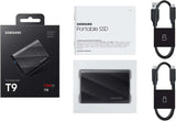Samsung T9 Portable SSD 1TB USB 3.2 Gen 2x2 External Solid State Drive Seq. Read Speeds Up to 2,000MB/s for Gaming