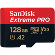 SanDisk 128GB Extreme PRO microSDXC Card + SD Adapter + RescuePRO Deluxe up to 200MB/s with A2 App Performance UHS-I