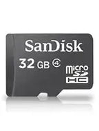 SanDisk 32GB microSDHC Memory Card - Class 4