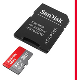 SanDisk 32GB Ultra microSDHC UHS-I Memory Card with Adapter - 120MB/s C10 U1 Full HD A1 Micro SD - SDSQUA4-032G-GN6MA
