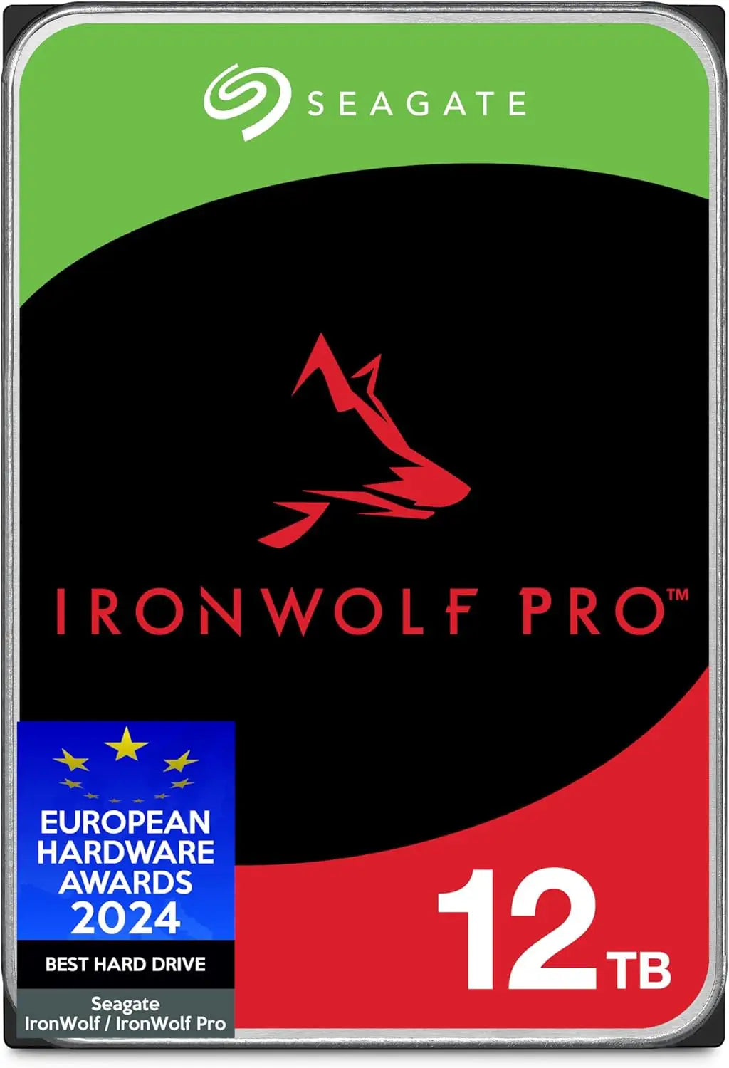 Seagate IronWolf Pro 12TB NAS Internal Hard Drive HDD 3.5’’ 7200RPM CMR 256MB Cache SATA 6GB/S Includes Data Rescue