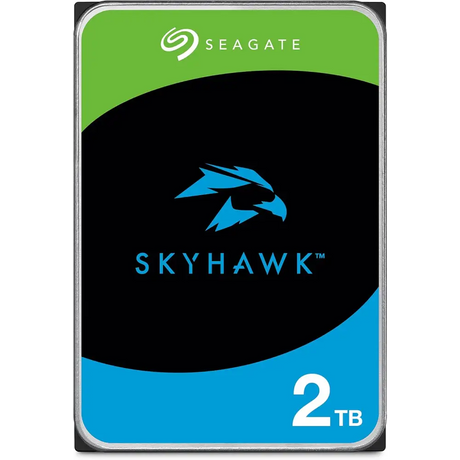 Seagate Skyhawk 2TB Internel Hard drive 3.5’’ DVR/NVR Vide o SATA 6 GB/s 256 MB Cache FFP Data Rescue Service
