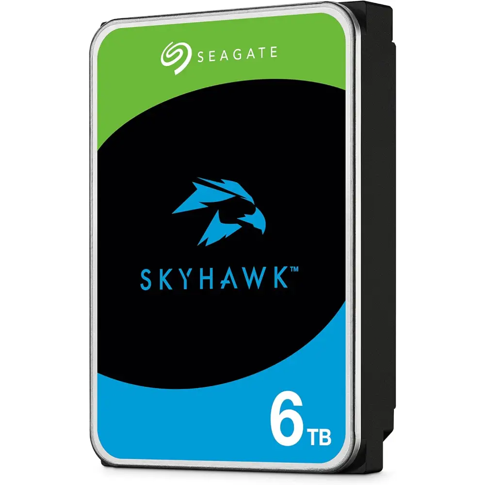Seagate Skyhawk 6TB Video Internal Hard Drive HDD – 3.5 Inch SATA 6Gb/s 256MB Cache for DVR NVR Security Camera System