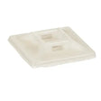 Self Adhesive Mount 28mm x - White - 100pk