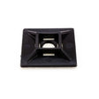 Self Adhesive Tie Mount 28 x 28mm 4.8mm - Colour: Black | 100 pk