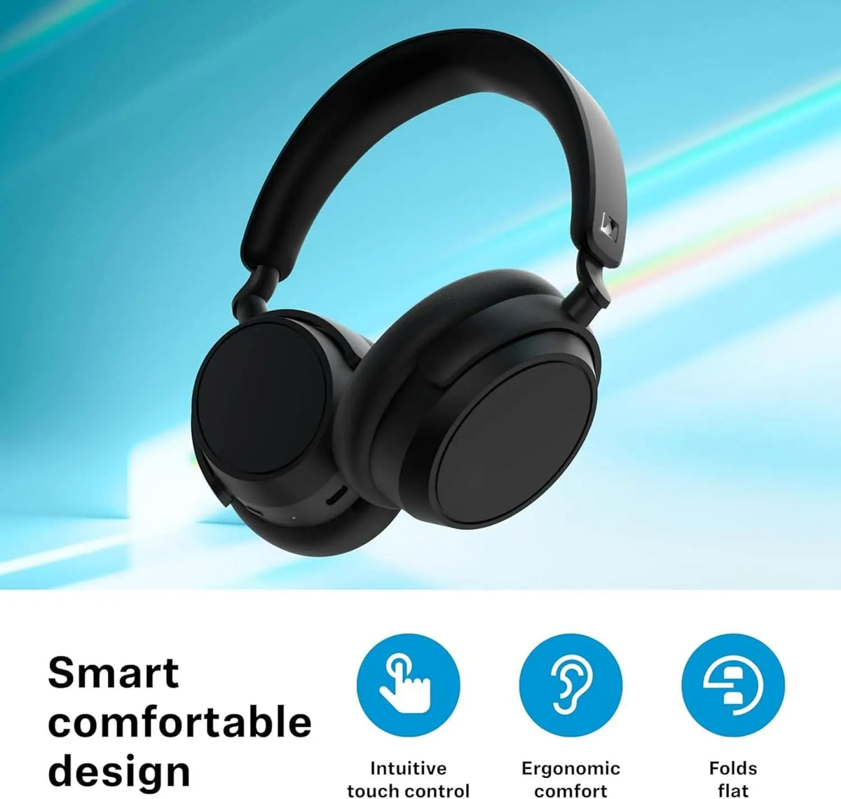 Sennheiser Accentum Plus Wireless Over-Ear Headphone Black